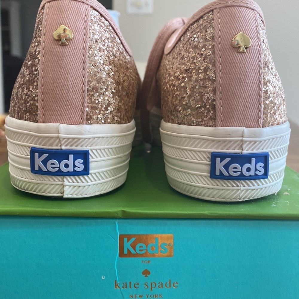 Kate spade Rose Gold Keds